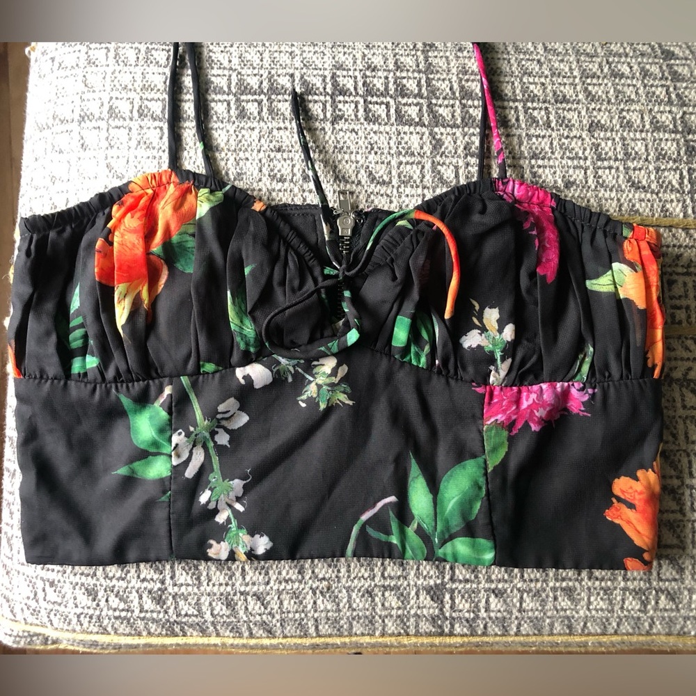 Urban Outfitters Bustier Crop Top size small